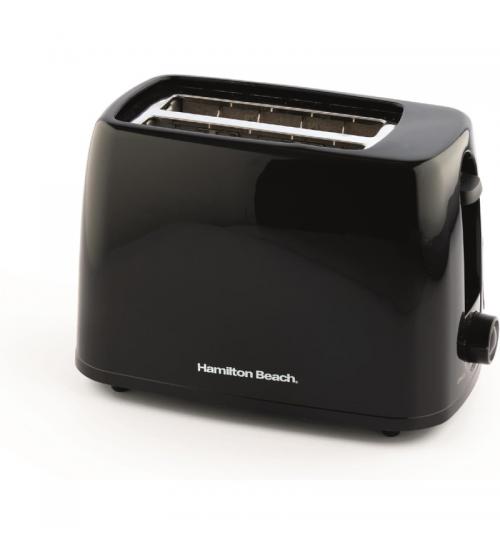Hamilton Beach HB1116B Essential 2 Slice Plastic Toaster - Black